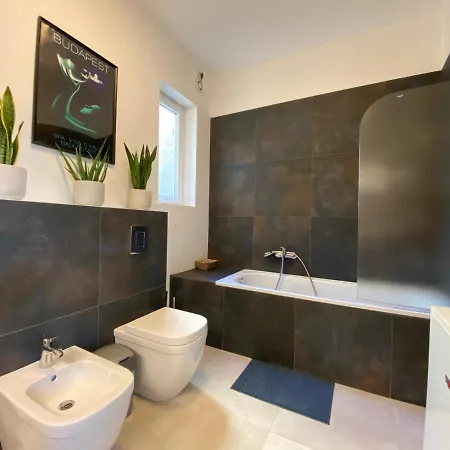 Apartment 2 Bedroom 107 M2 Loft With Balcony Budapest